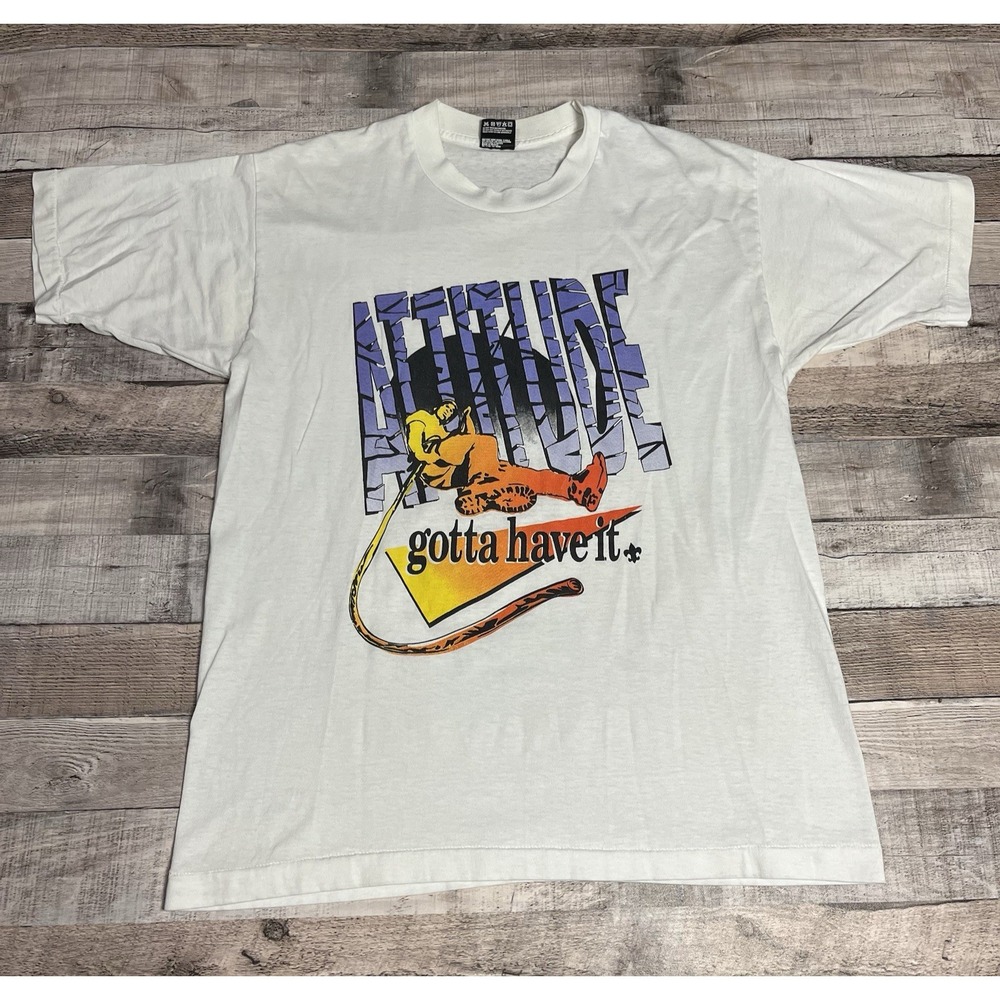 Boy Scouts Shirt Size Large White Vintage 90s Attitude Gotta Have It
